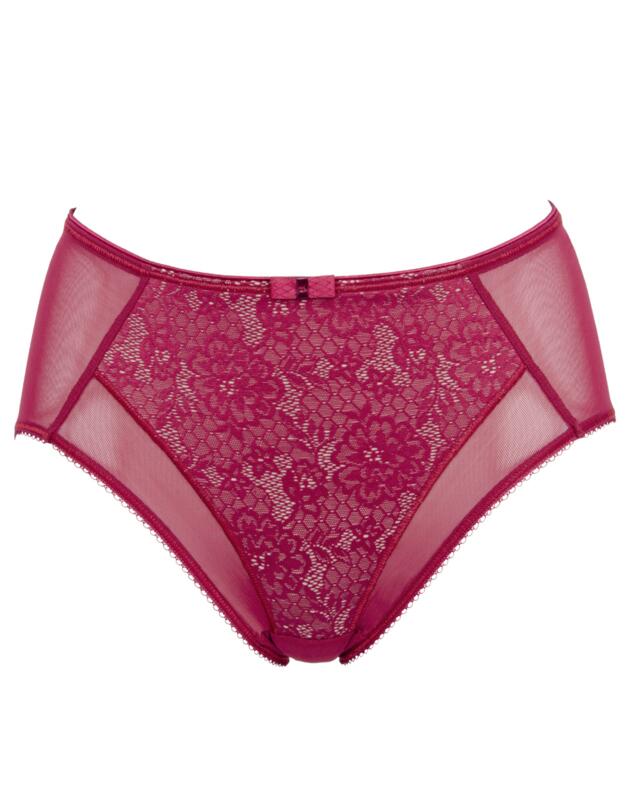 Berlei Beauty Minimiser Deep Brief Burgundy