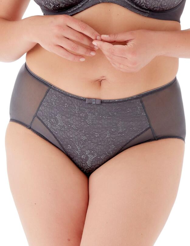 Berlei Beauty Minimiser Deep Brief Dark Grey