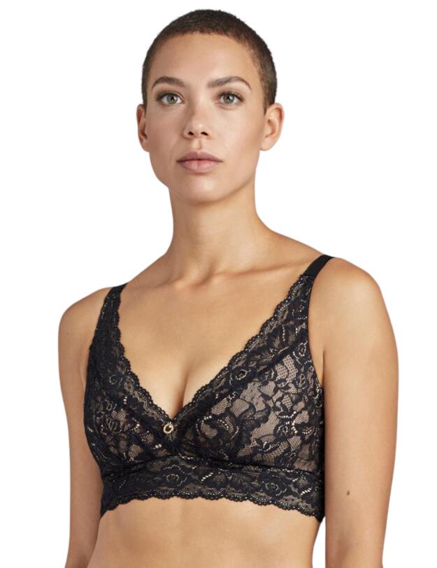  Aubade Rosessence Comfort Triangle Bra Noir