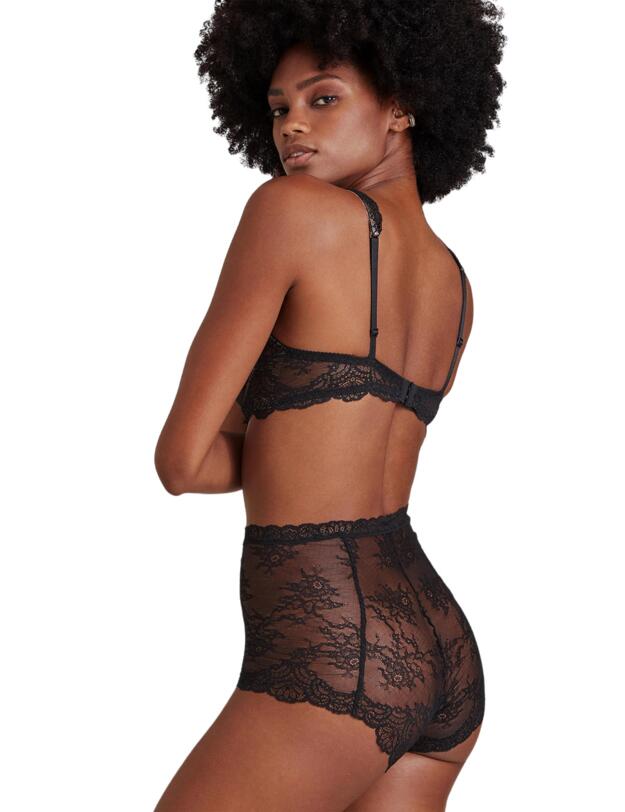  Aubade Danse Des Sens Triangle Plunge Bra Noir