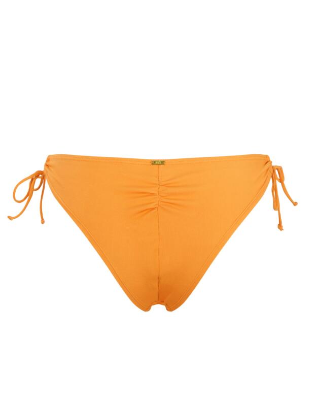 Panache Golden Hour Tie Side Brazilian Brief Orange Zest