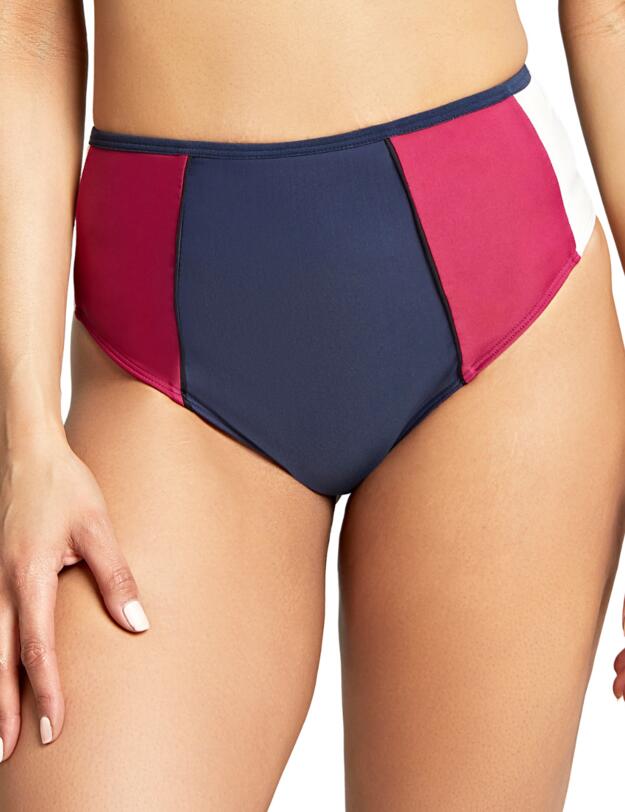 Panache Limitless High Waist High Leg Pant Navy/Orchid