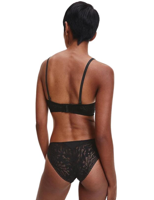 Calvin Klein Ultra-Soft Lace Bikini Brief Black