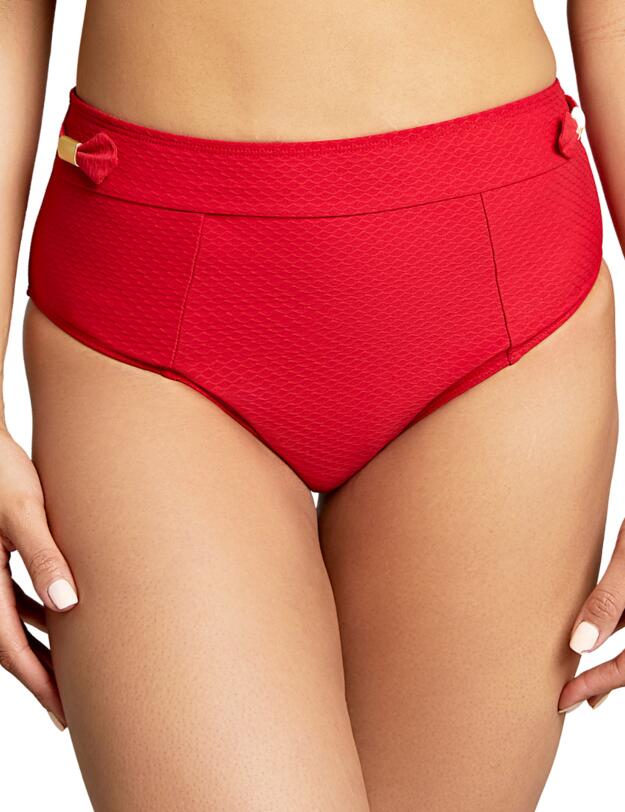 Panache Marianna High Waist Bikini Brief Crimson