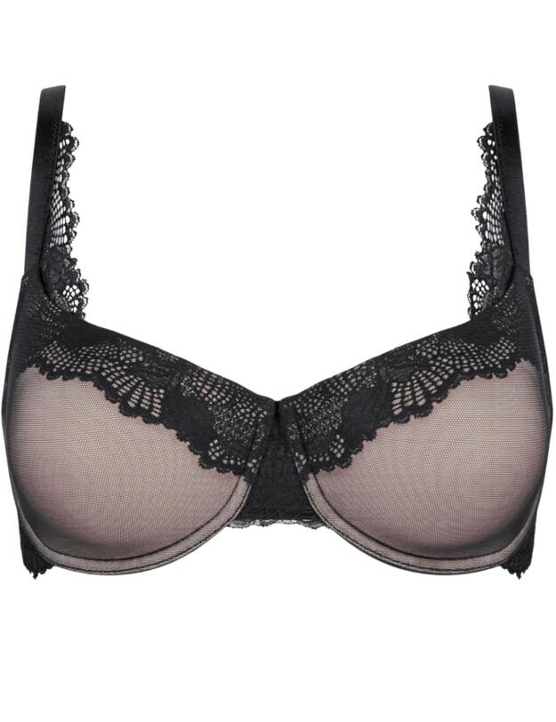 Triumph Lace Spotlight Padded Bra Black