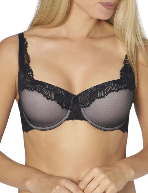 Triumph Lace Spotlight Padded Bra Black