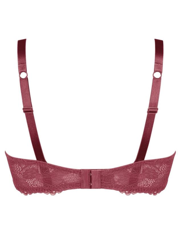 Triumph Lace Spotlight Padded Bra Wild Raspberry