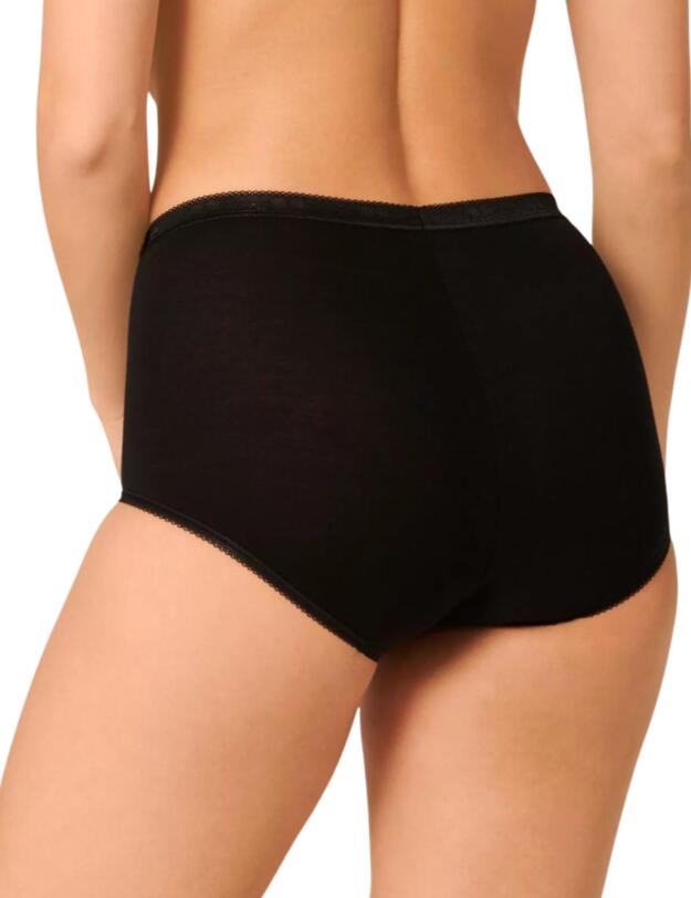  Sloggi Basic+ Maxi Brief 3 Pack + 1 Free Black