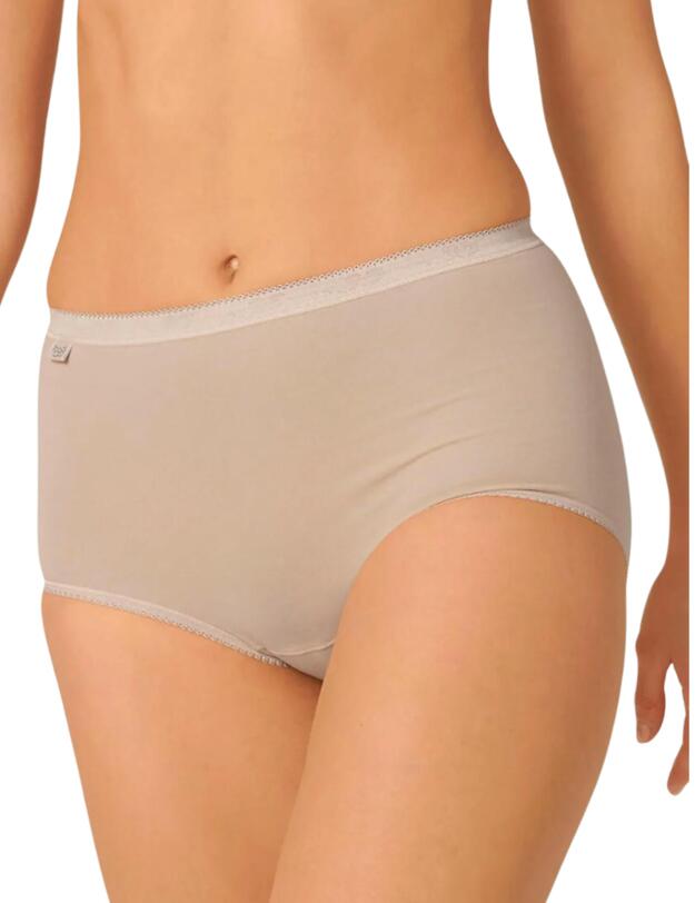 Sloggi Basic+ Maxi Brief 3 Pack + 1 Free Skin