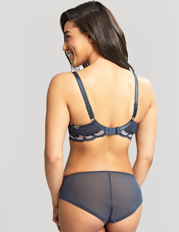 Panache Clara Brief Navy/Pearl
