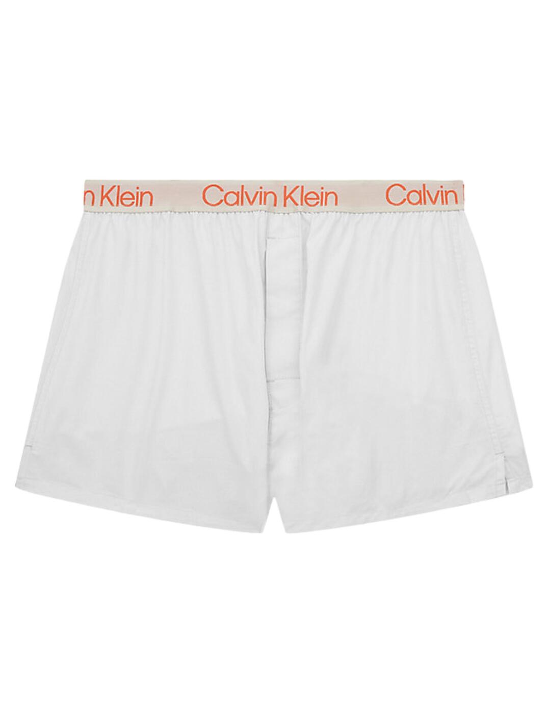  Calvin Klein Mens Modern Structure Boxer Slim Ocean Storm