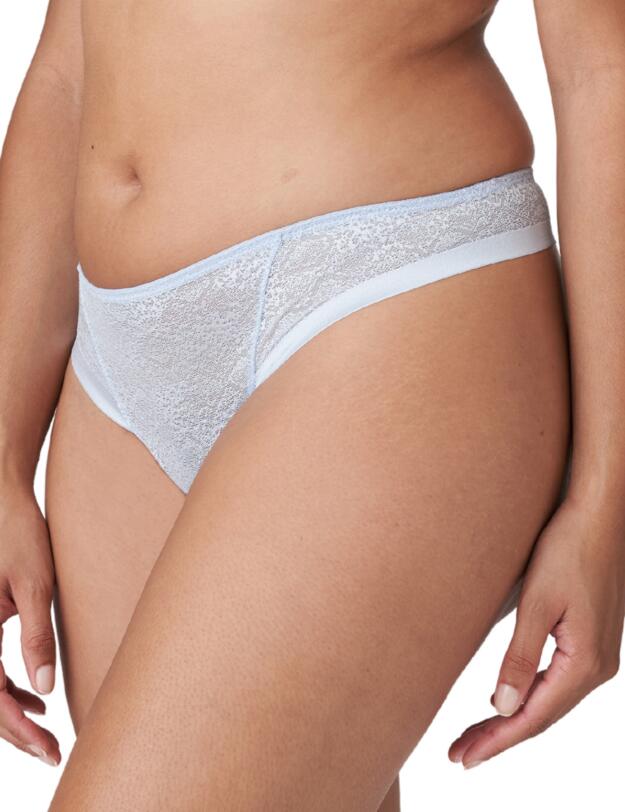 Prima Donna Twist Lumino Thong Pale Blue