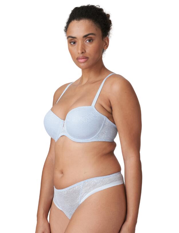 Prima Donna Twist Lumino Thong Pale Blue