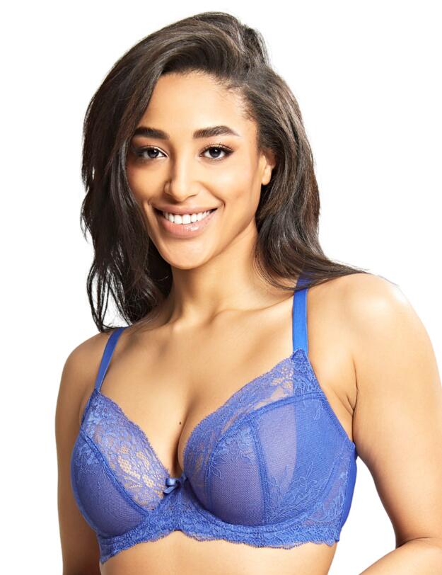 Panache Ana Plunge Bra Blue Jewel