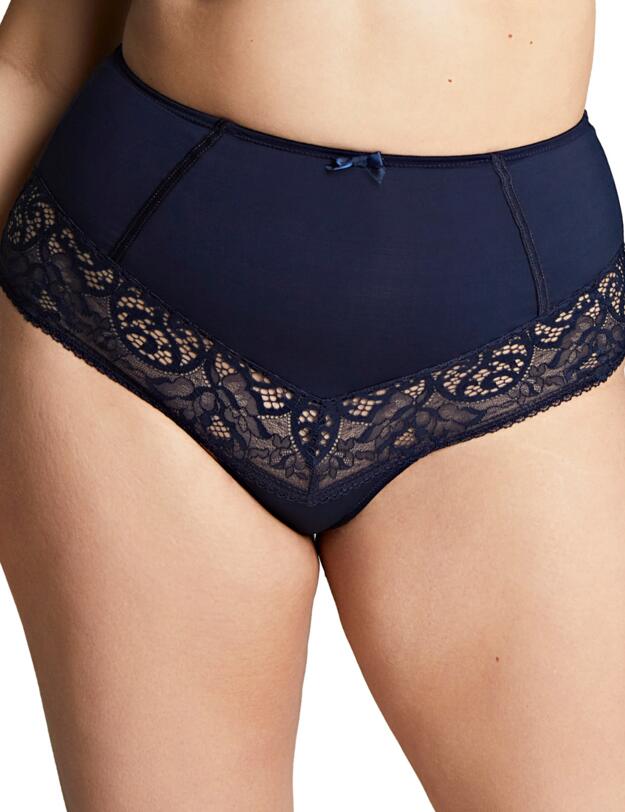 Sculptresse By Panache Estel High Waisted Briefs Navy