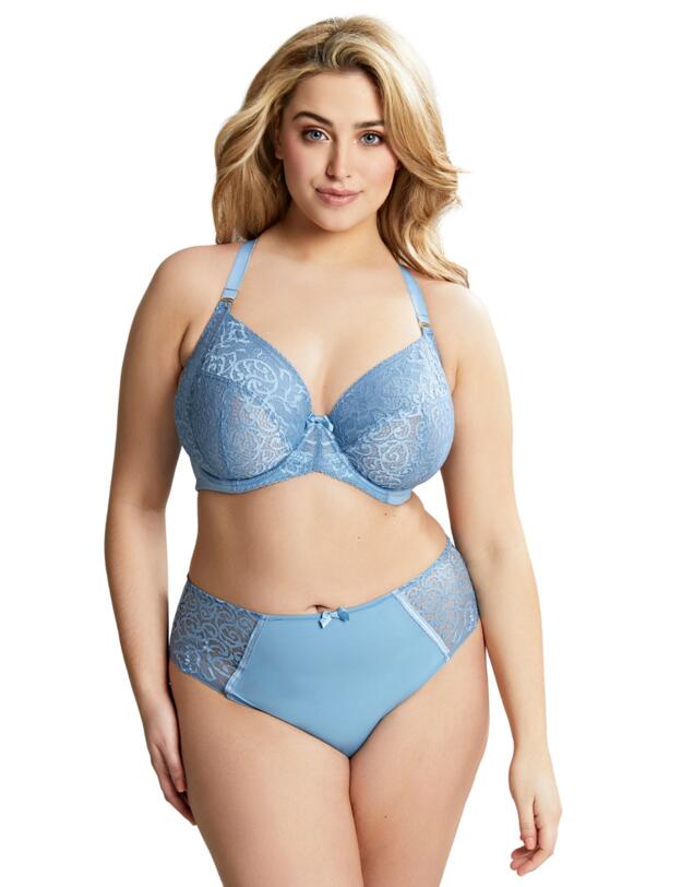 Sculptresse By Panache Estel Plunge Bra Dusk Blue