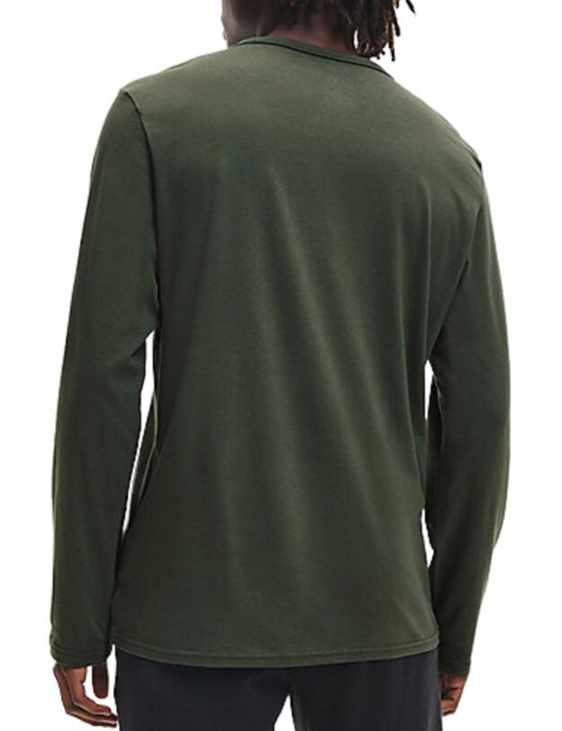 Calvin Klein Intense Power Long Sleeved Crew Neck New Slate