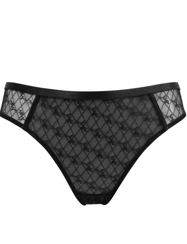 Pour Moi Logo Mania Brief Black