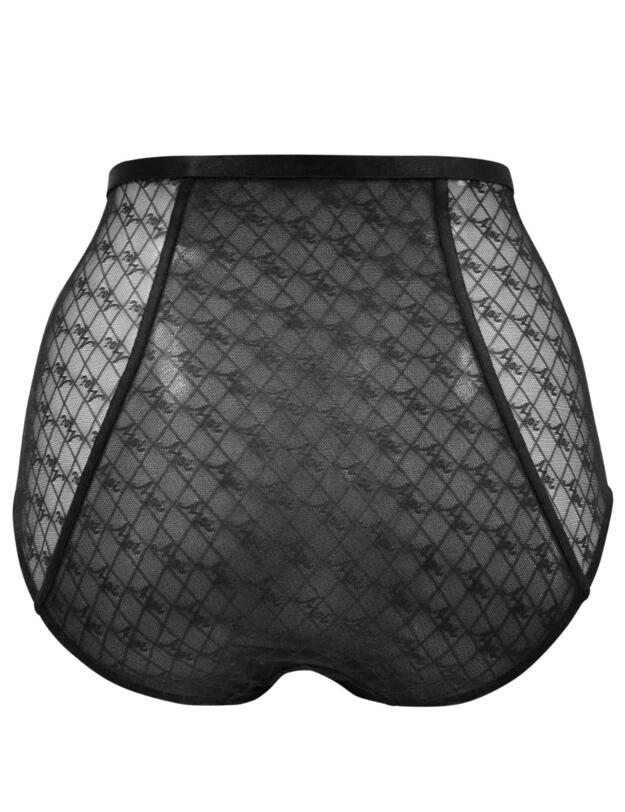 Pour Moi Logo Mania Deep Brief Black