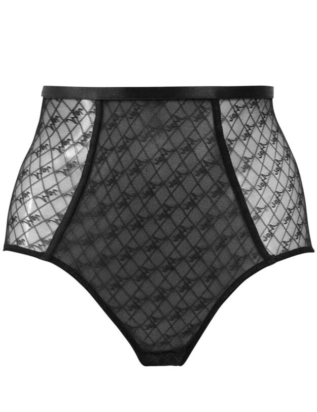 Pour Moi Logo Mania Deep Brief Black