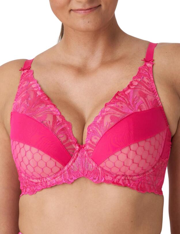 Prima Donna Disah Plunge Bra Electric Pink