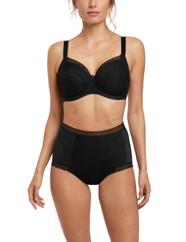 Fantasie Fusion High Waist Brief Black 