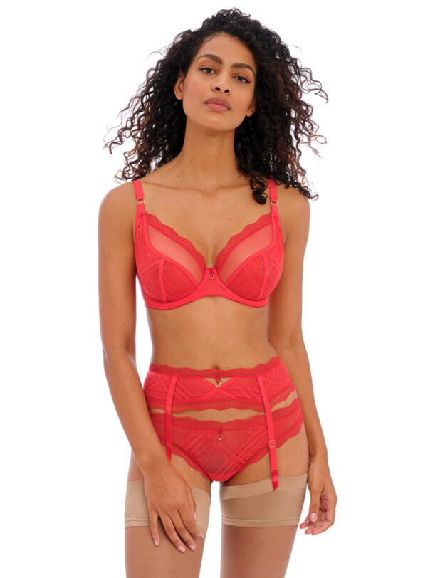  Freya Freya Fatale Suspender Belt  Chilli Red