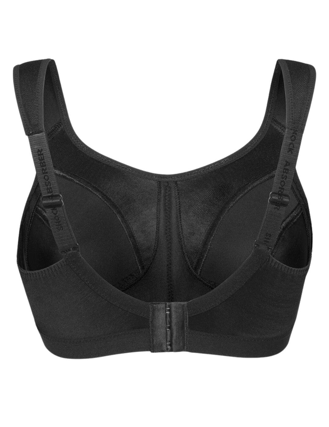 Shock Absorber Women's Active D+ Classic Support Sports Bra, Black