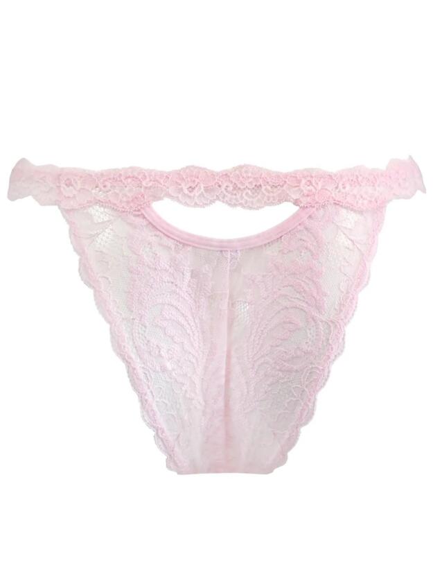 Pour Moi Parisienne Tanga Brief Pink/Cream