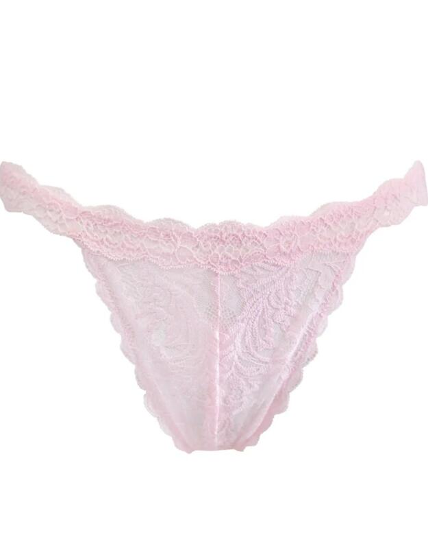 Pour Moi Parisienne Tanga Brief Pink/Cream
