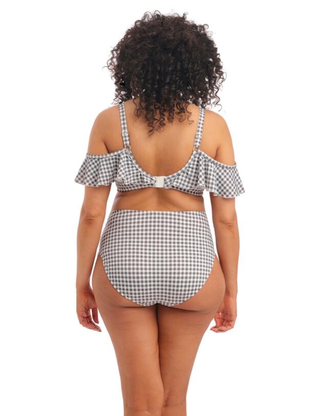 Elomi Checkmate Full Bikini Brief Grey Marl 