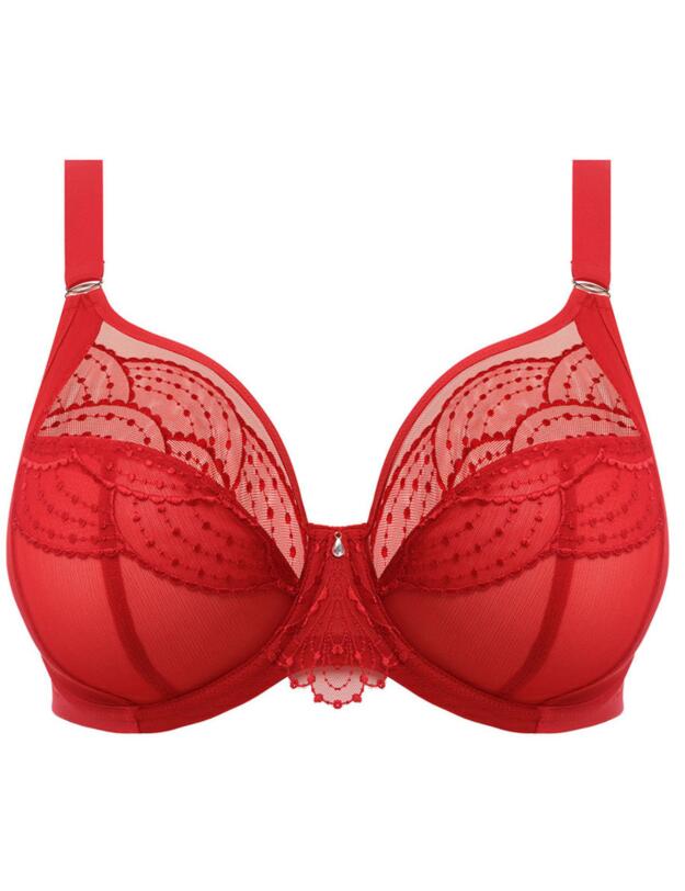 Elomi Priya Plunge Bra Haute Red