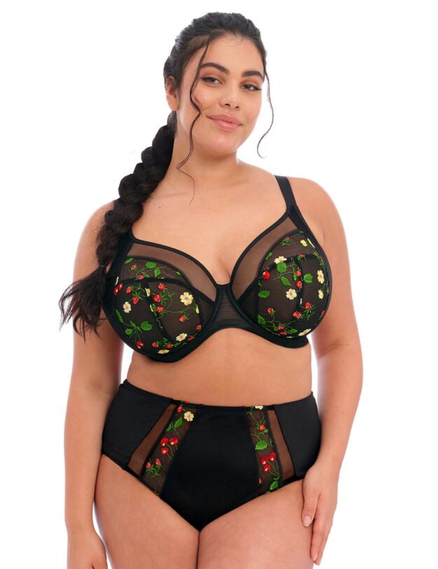 300902 Elomi Samira Plunge Bra - 300902 Black 