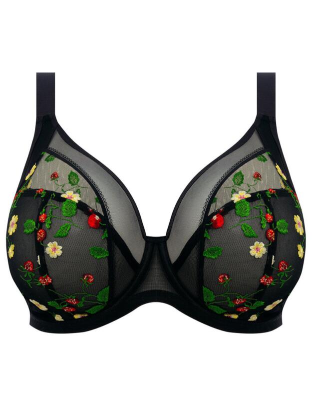 300902 Elomi Samira Plunge Bra - 300902 Black 