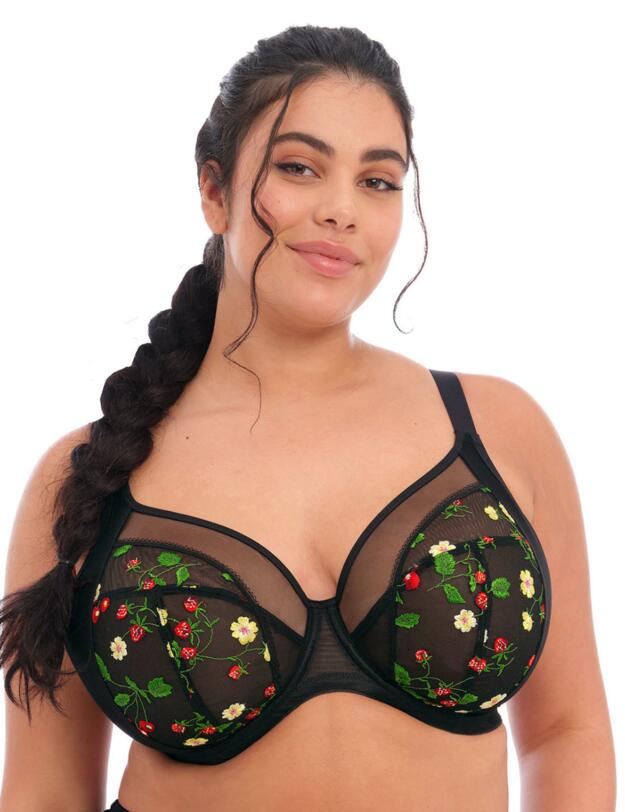 300902 Elomi Samira Plunge Bra - 300902 Black 