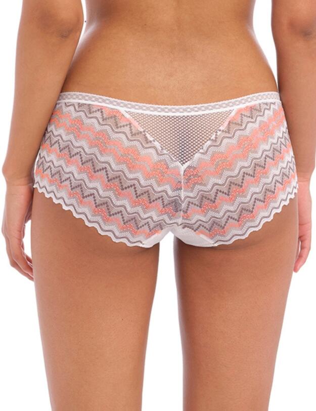 Freya Festival Vibe Shorty Brief White/Coral