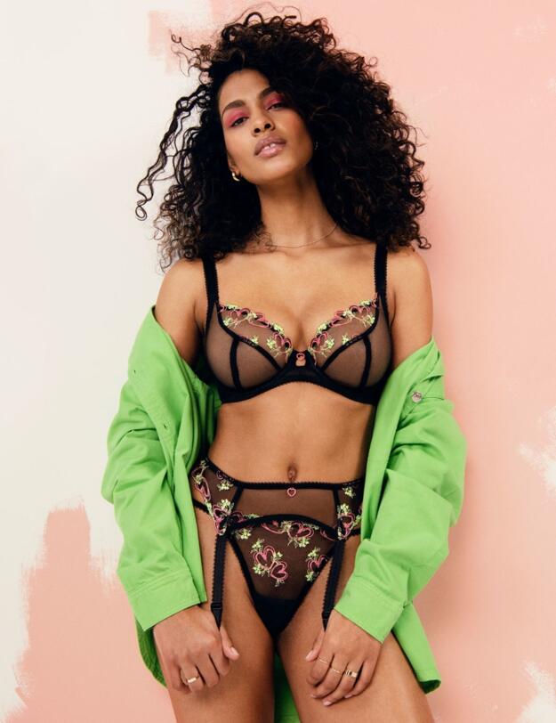 Freya Love Land Suspender Belt Black