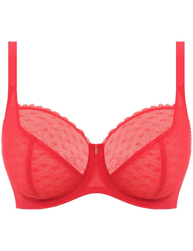 Freya Signature Underwired Balcony Bra Chilli Red