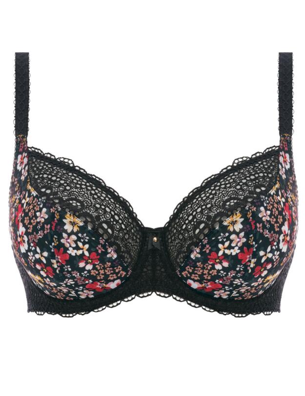 Freya Boho Vibes Underwired Plunge Bra Black