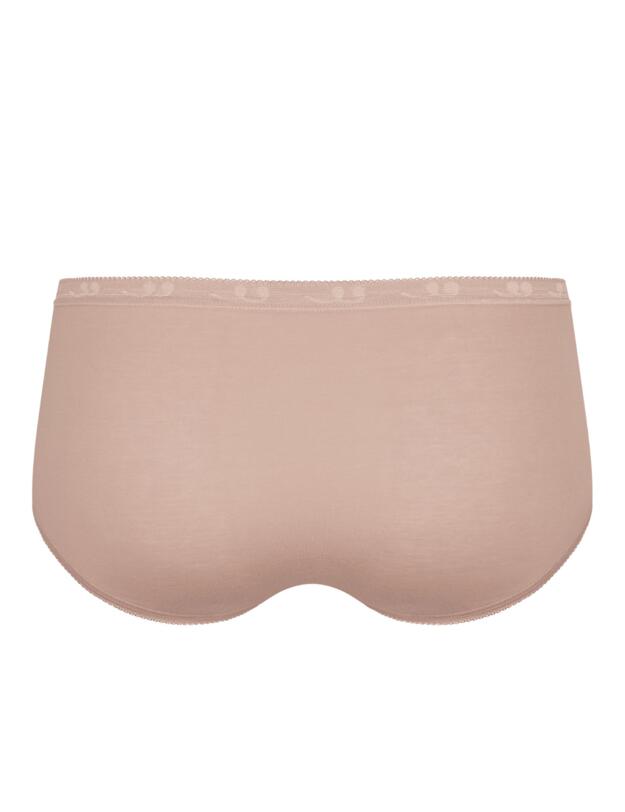Sloggi Basic Midi Brief 3 Pack Black White Nude