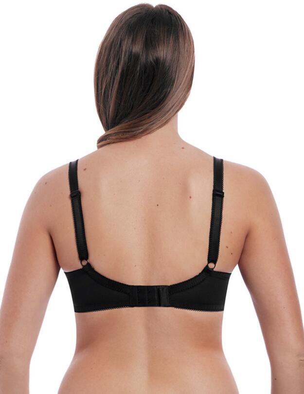 Freya Expression Underwired Plunge Bra Black