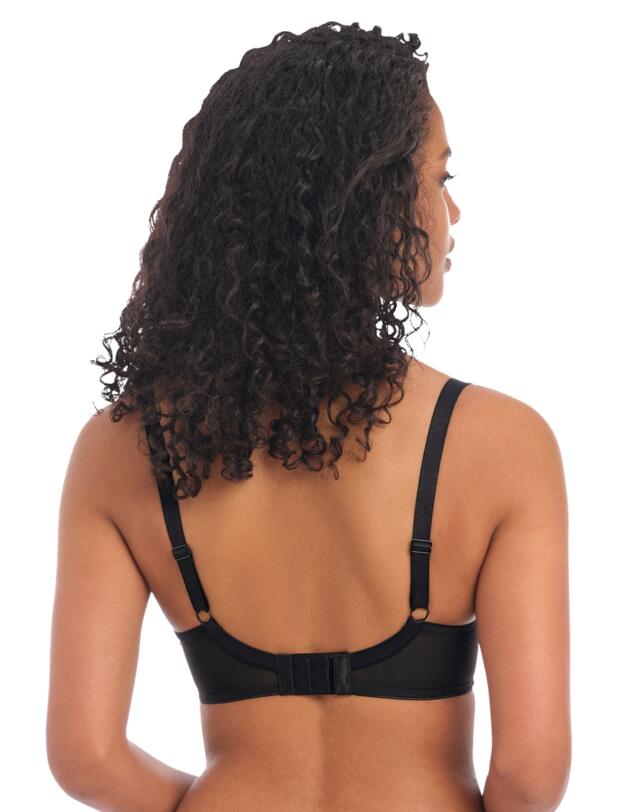 Freya Signature Padded Plunge Bra Black 