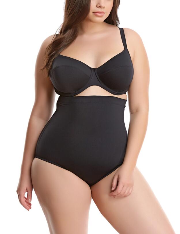 Essentials High Waist Bikini Brief Black