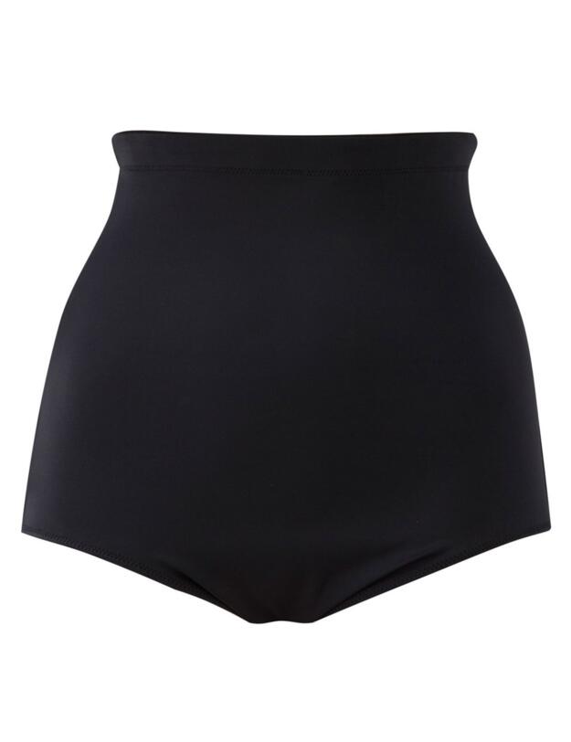 Essentials High Waist Bikini Brief Black