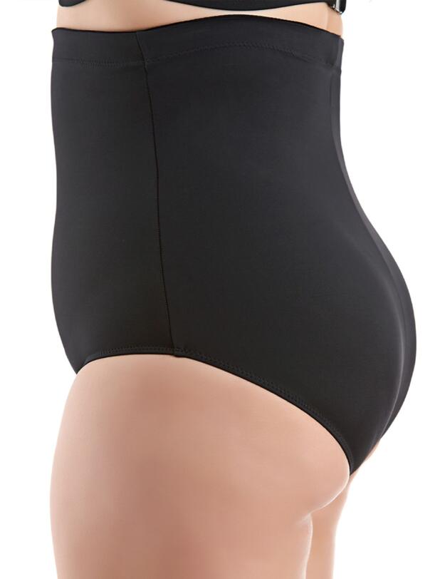 Essentials High Waist Bikini Brief Black