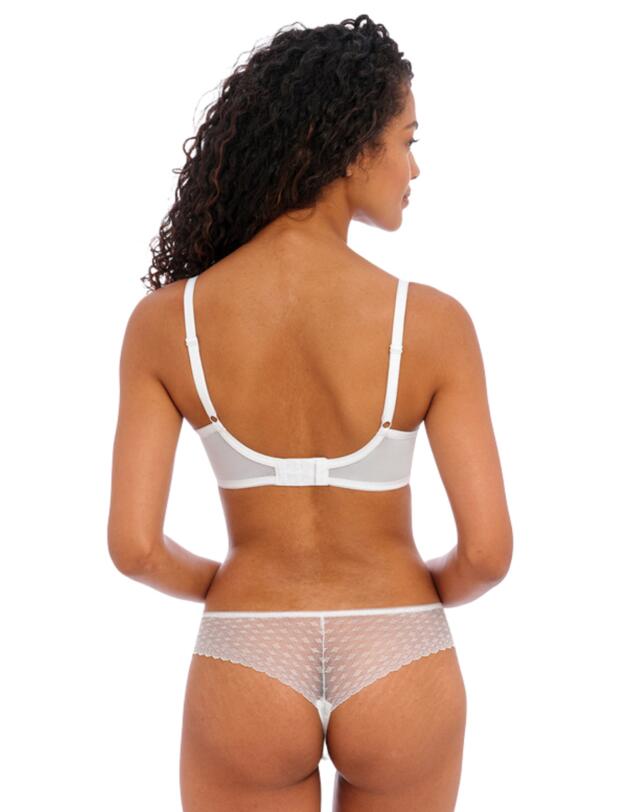 Freya Signature Padded Plunge Bra White 