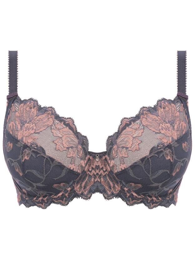 Fantasie Aubree Underwired Side Support Bra Shadow Rose
