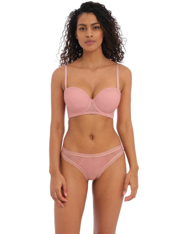 Freya Tailored Brazilian Brief Ash Rose