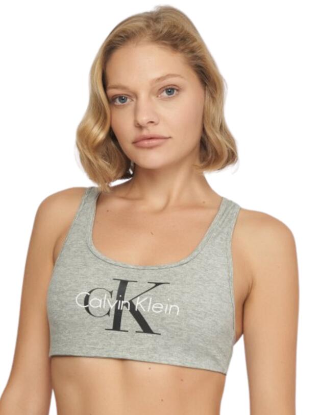 Calvin Klein Retro Calvin Bralette Millennial Stripe/Silver