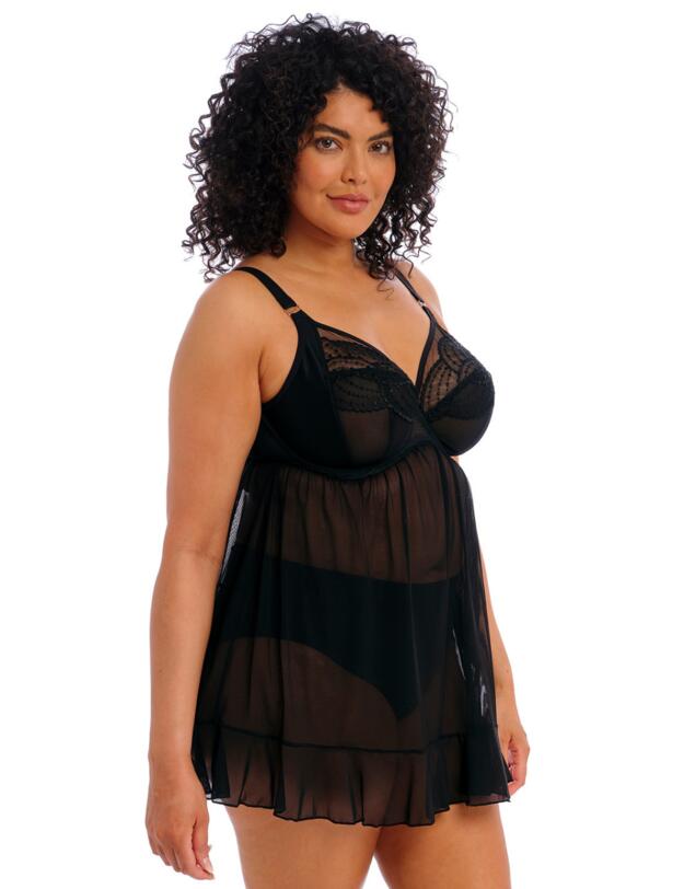 Elomi Priya Babydoll Black